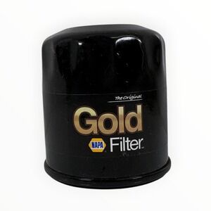 NAPA Gold Oil Filter Automotive OS Black Like New Spin-On Engine Filter